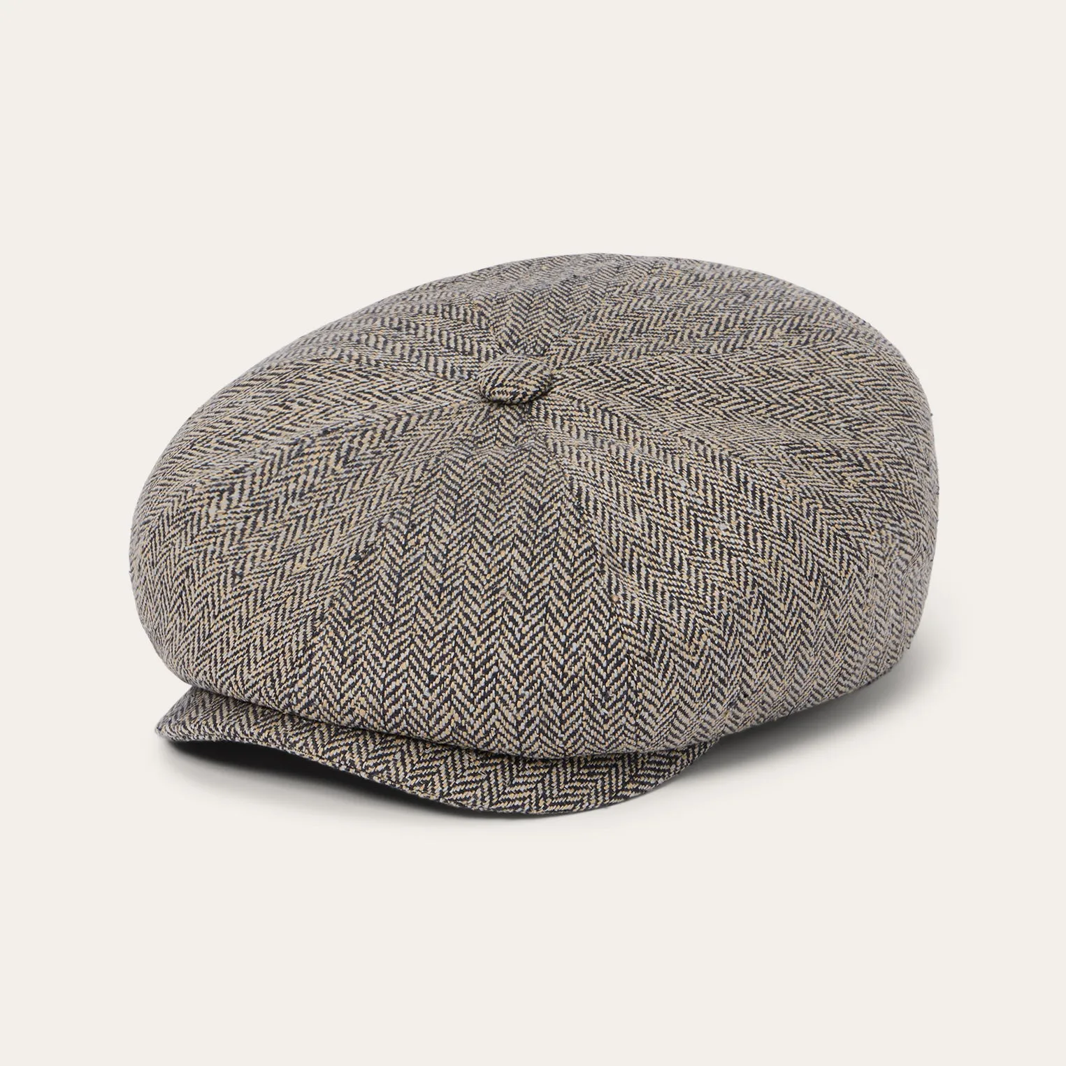 Herringbone Silk Hatteras -STETSON