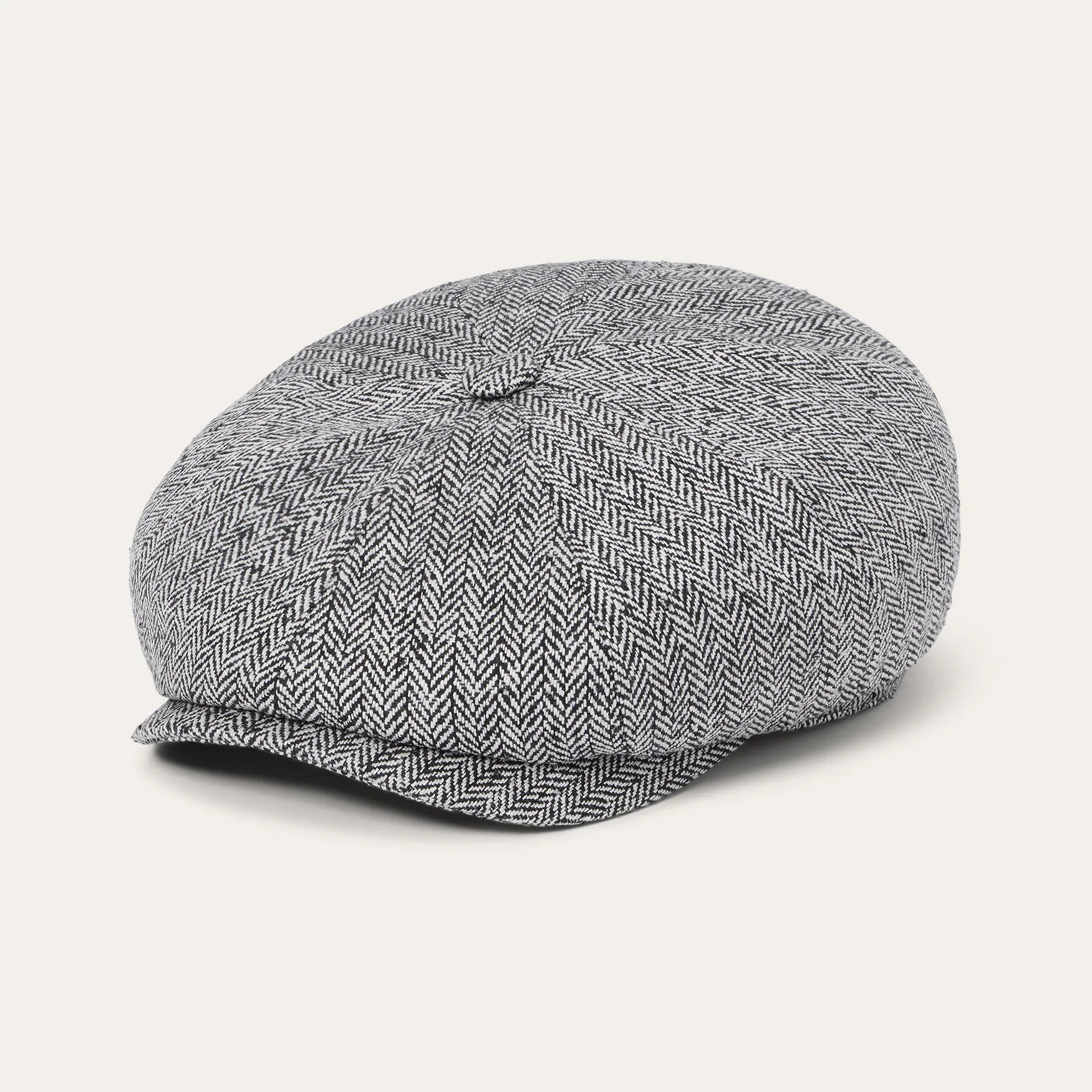 Herringbone Silk Hatteras -STETSON