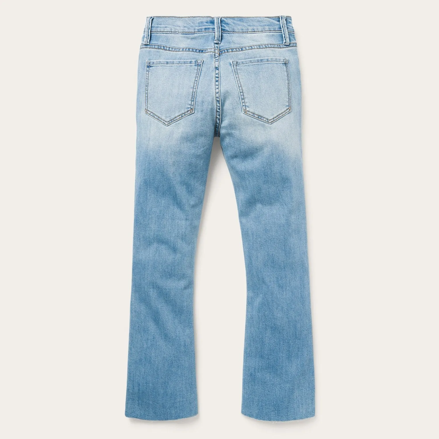 High Waist Flare Crop Jean -STETSON