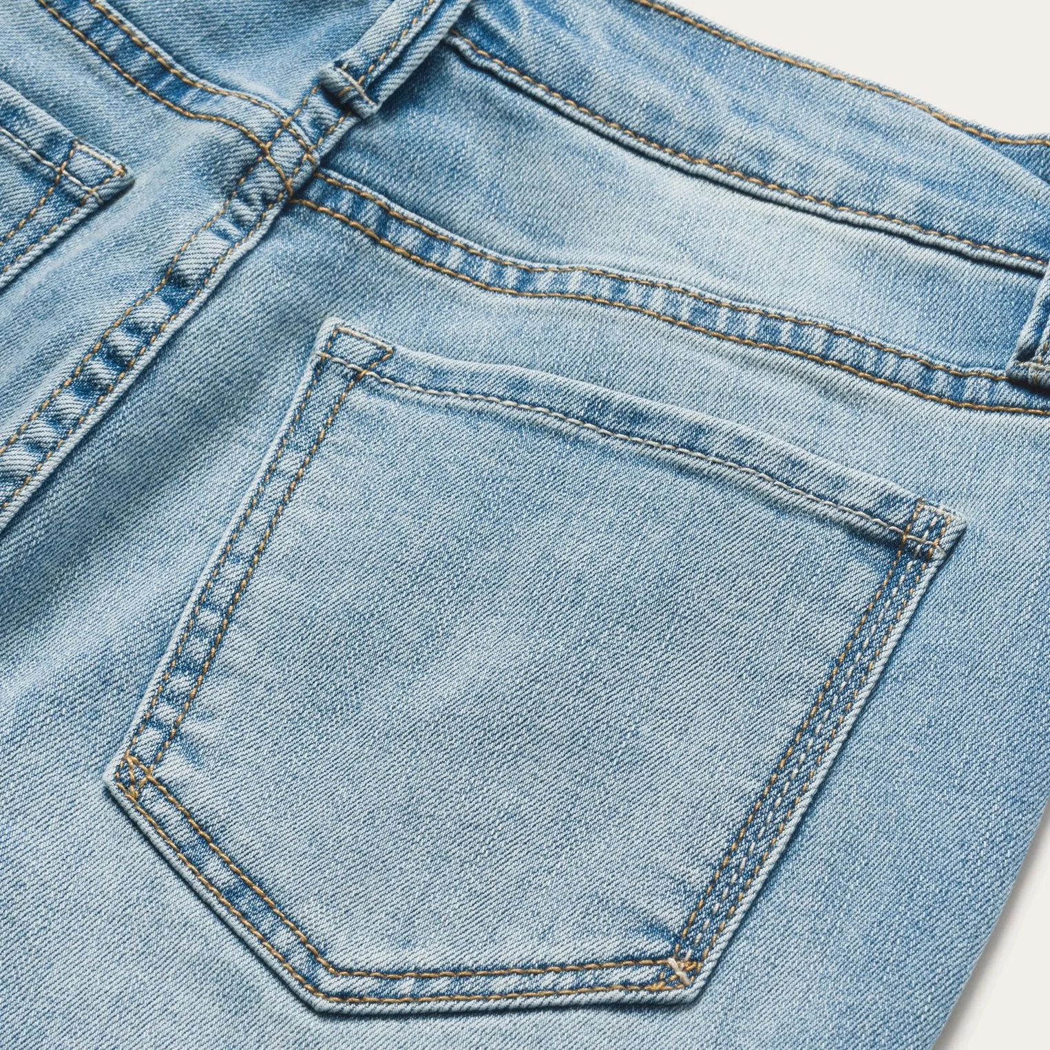 High Waist Flare Crop Jean -STETSON