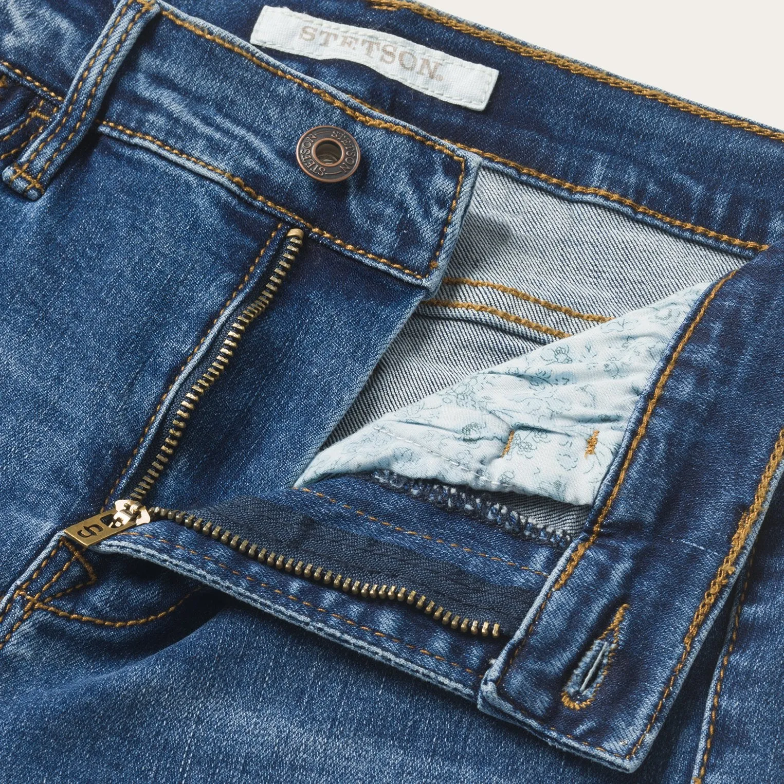 High Waist Flare Jean -STETSON