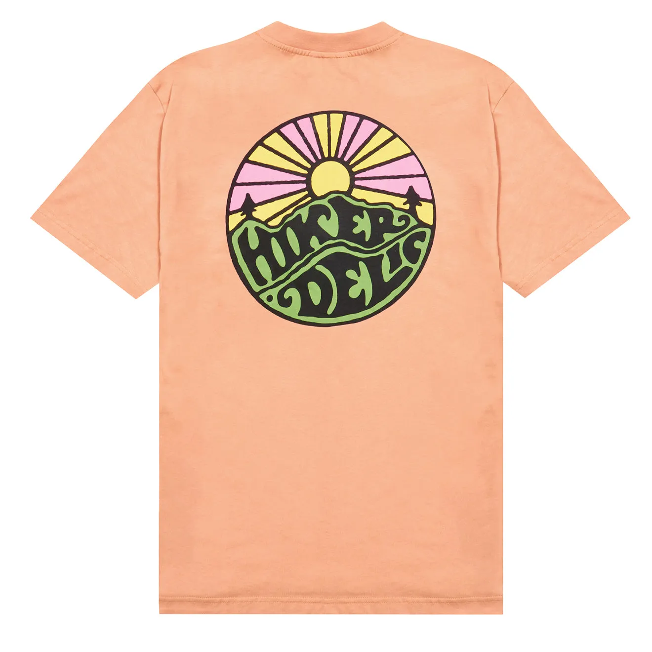 Hikerdelic Original Logo SS T-Shirt Coral