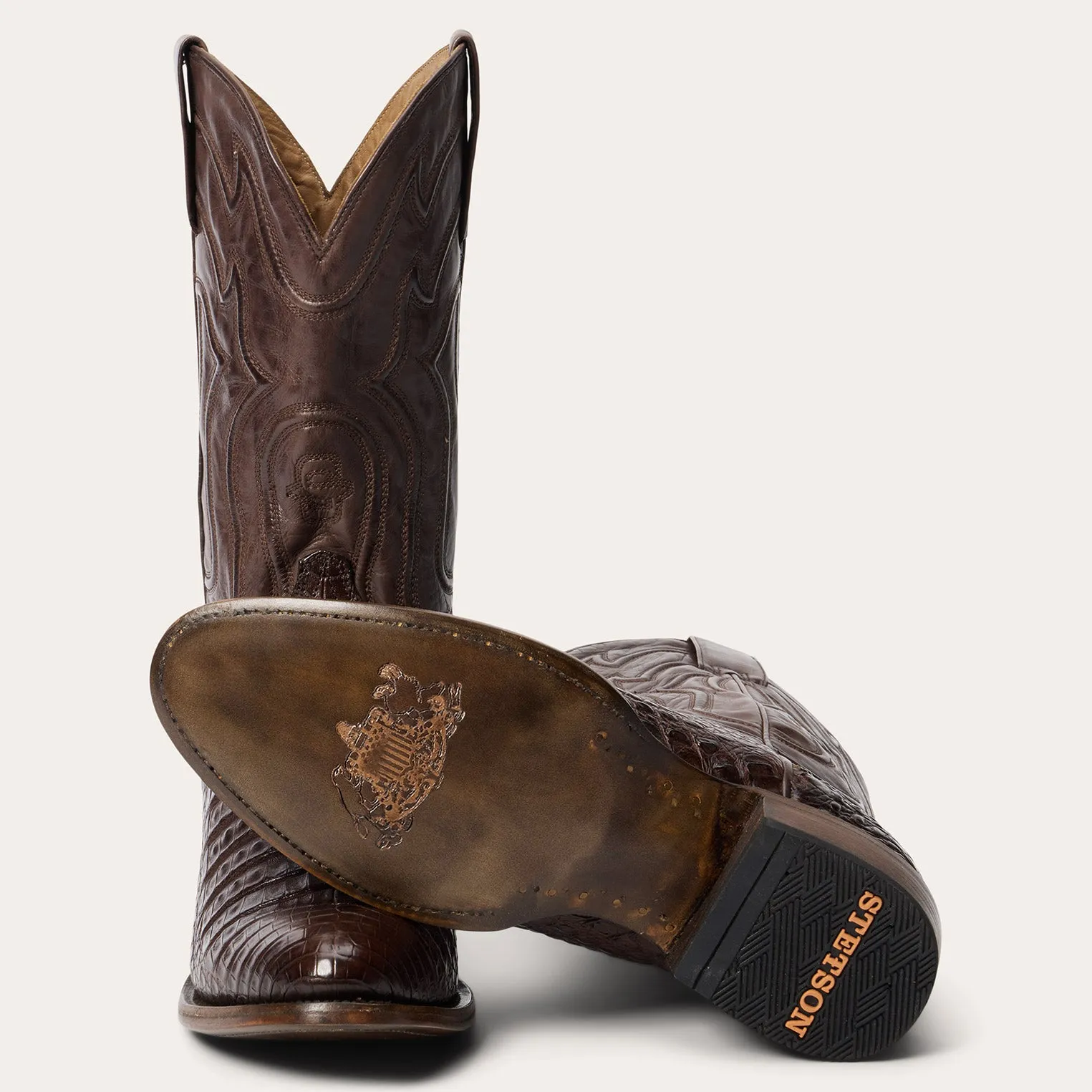 Holliday Caiman Boots -STETSON