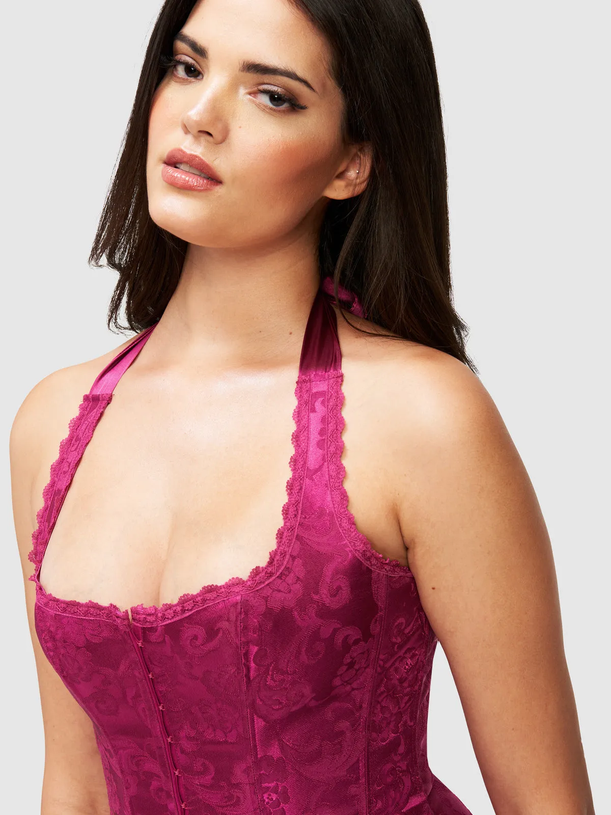 Hollywood Dream Halter Corset by Frederick's of Hollywood