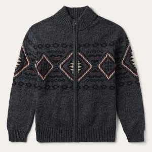 Horizontal Aztec Cardigan -STETSON