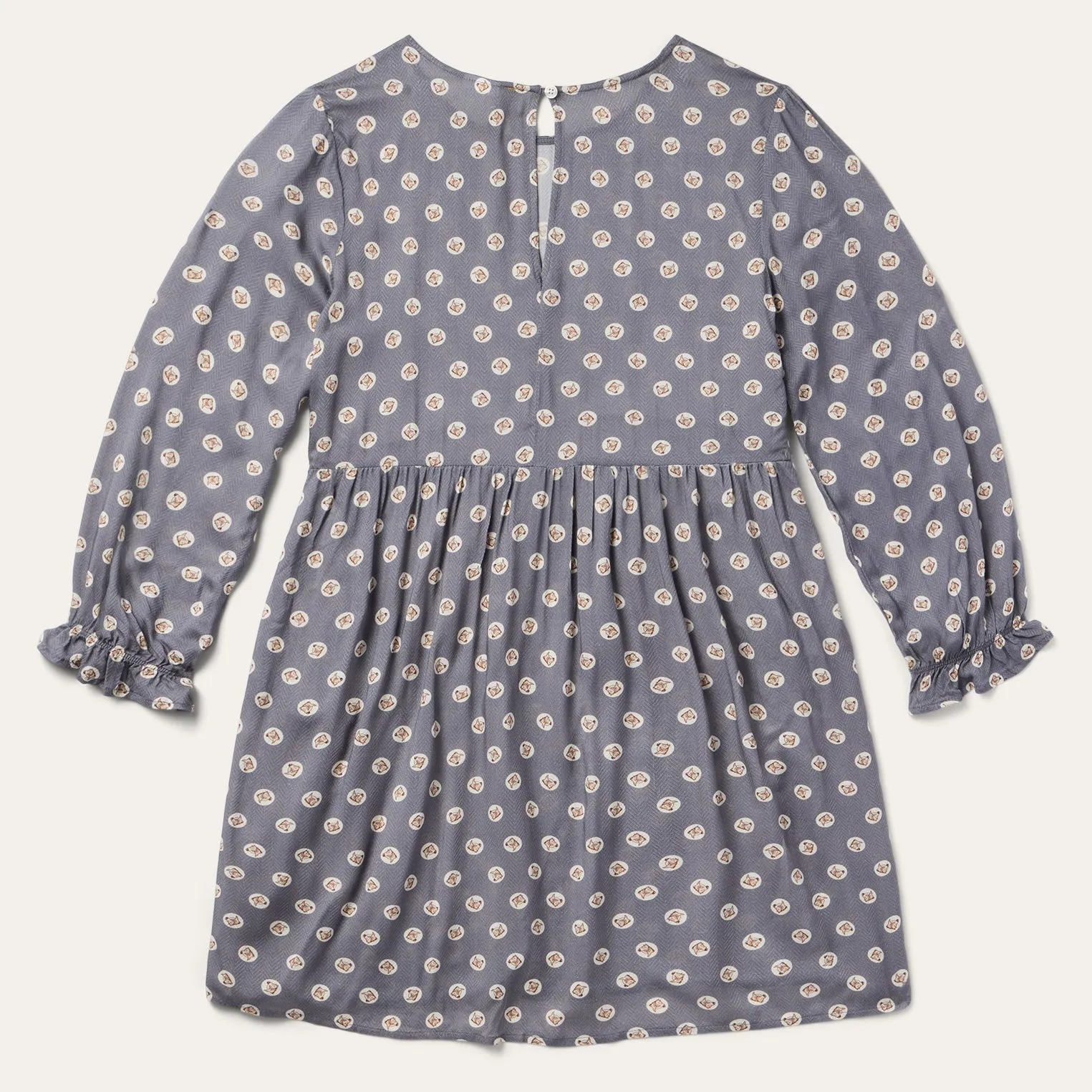Horse Pennies Print Dress -STETSON