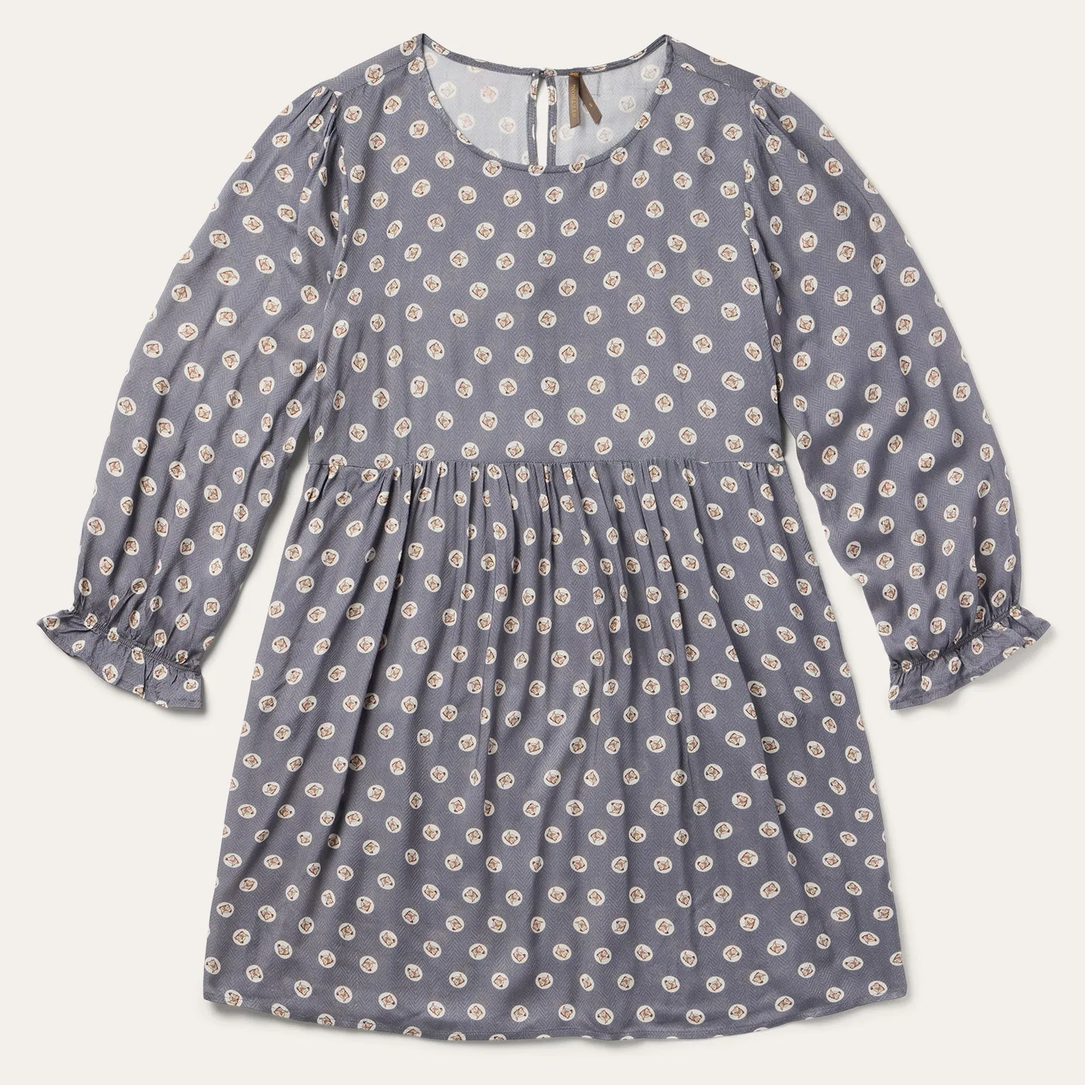 Horse Pennies Print Dress -STETSON