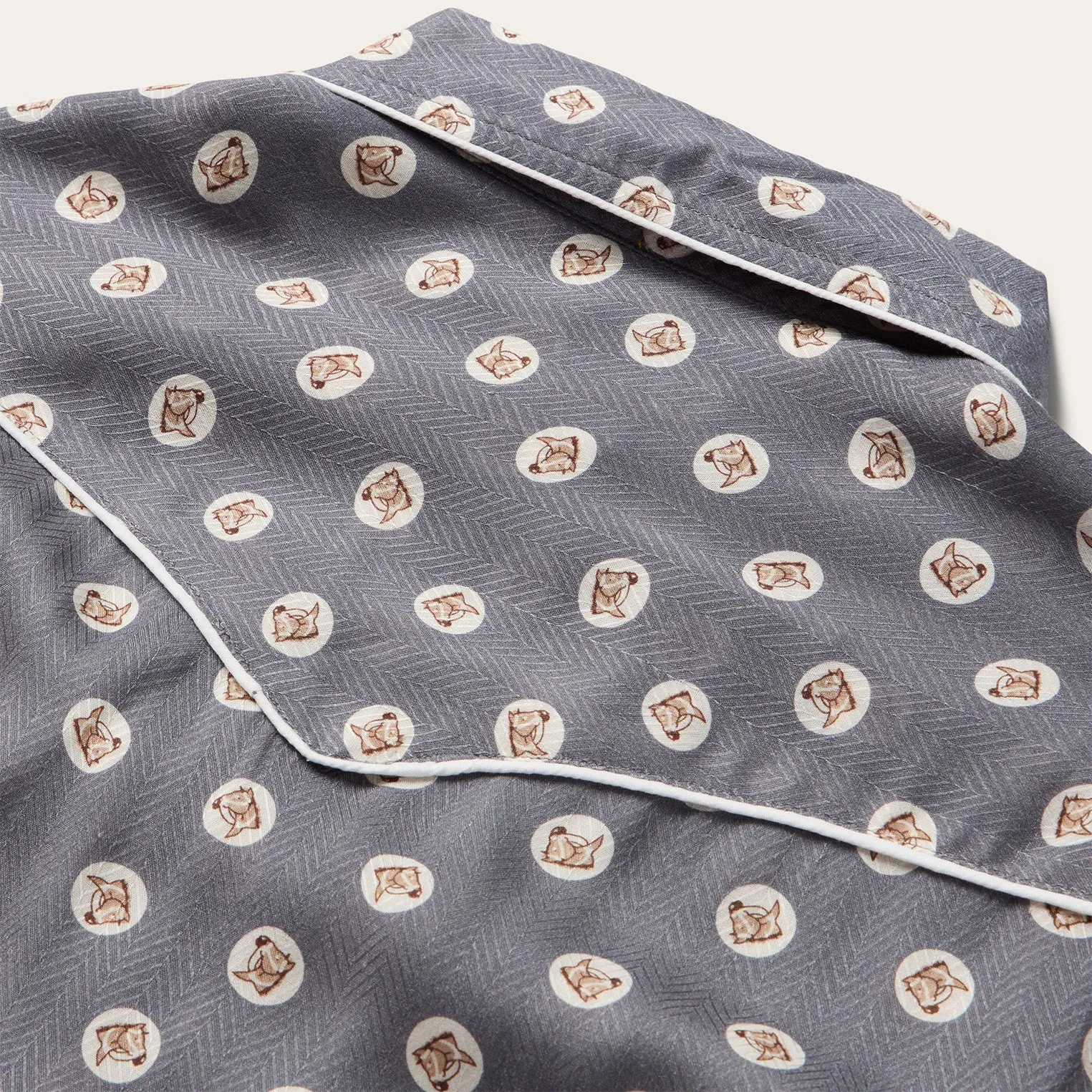 Horse Pennies Print Western Shirt -STETSON