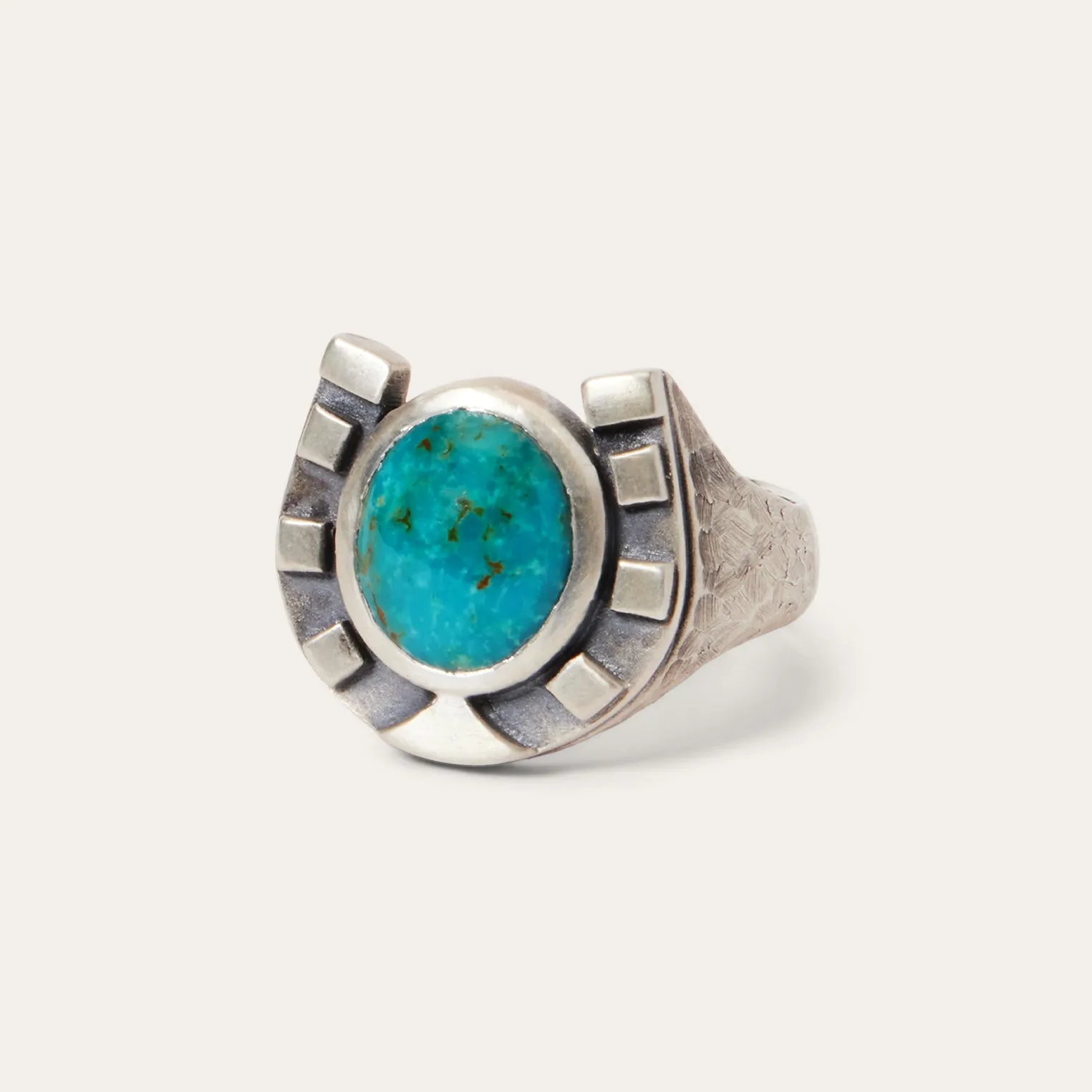Horseshoe Ring with Turquoise -STETSON