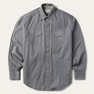 Horseshoe Stripe Print Shirt -STETSON