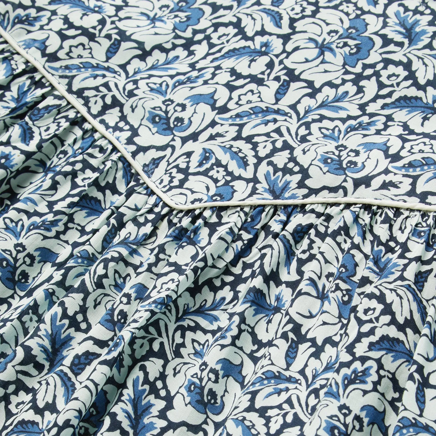 Indigo Tapestry Print Blouse -STETSON