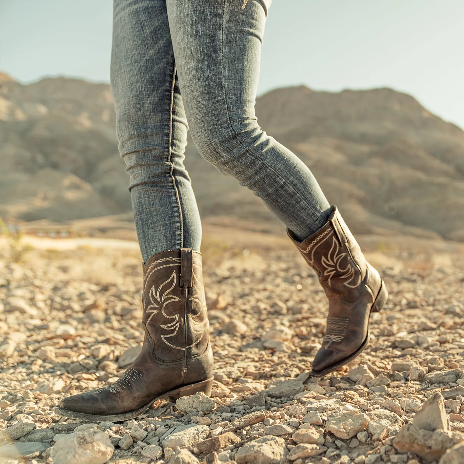 Iris Mid-Calf Embroidered Boot -STETSON