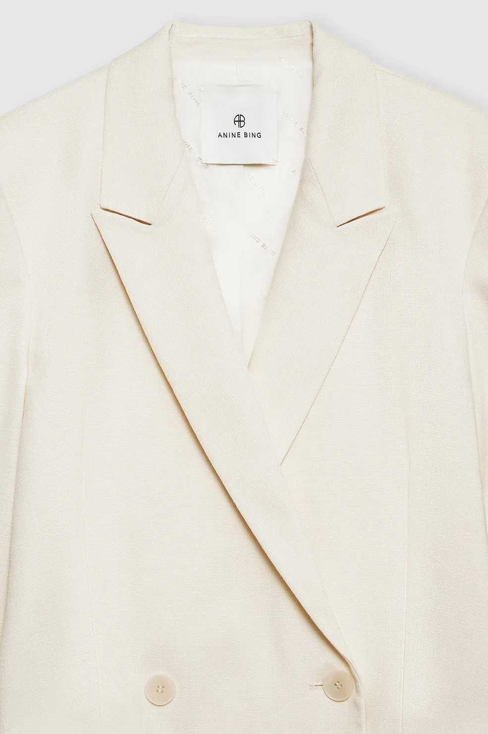Jasmine Blazer - Cream -ANINE BING