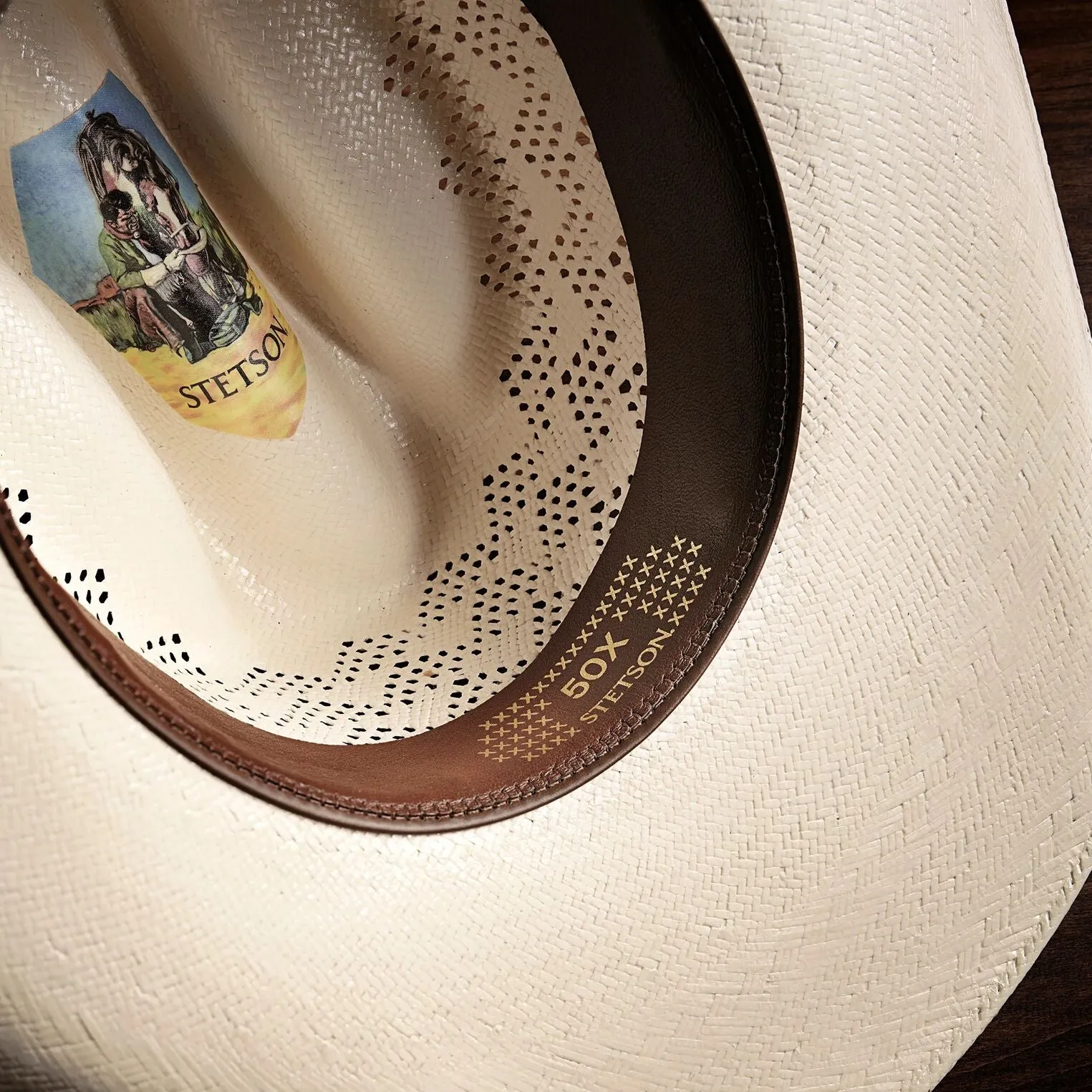 JBS Edition 50X Straw Cowboy Hat -STETSON