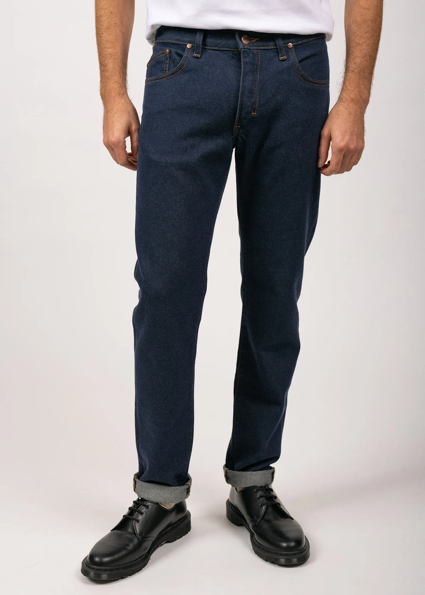 Jean droit Alphonse Mrinos - SAINT JAMES x Atelier Tuffery (MARINE)