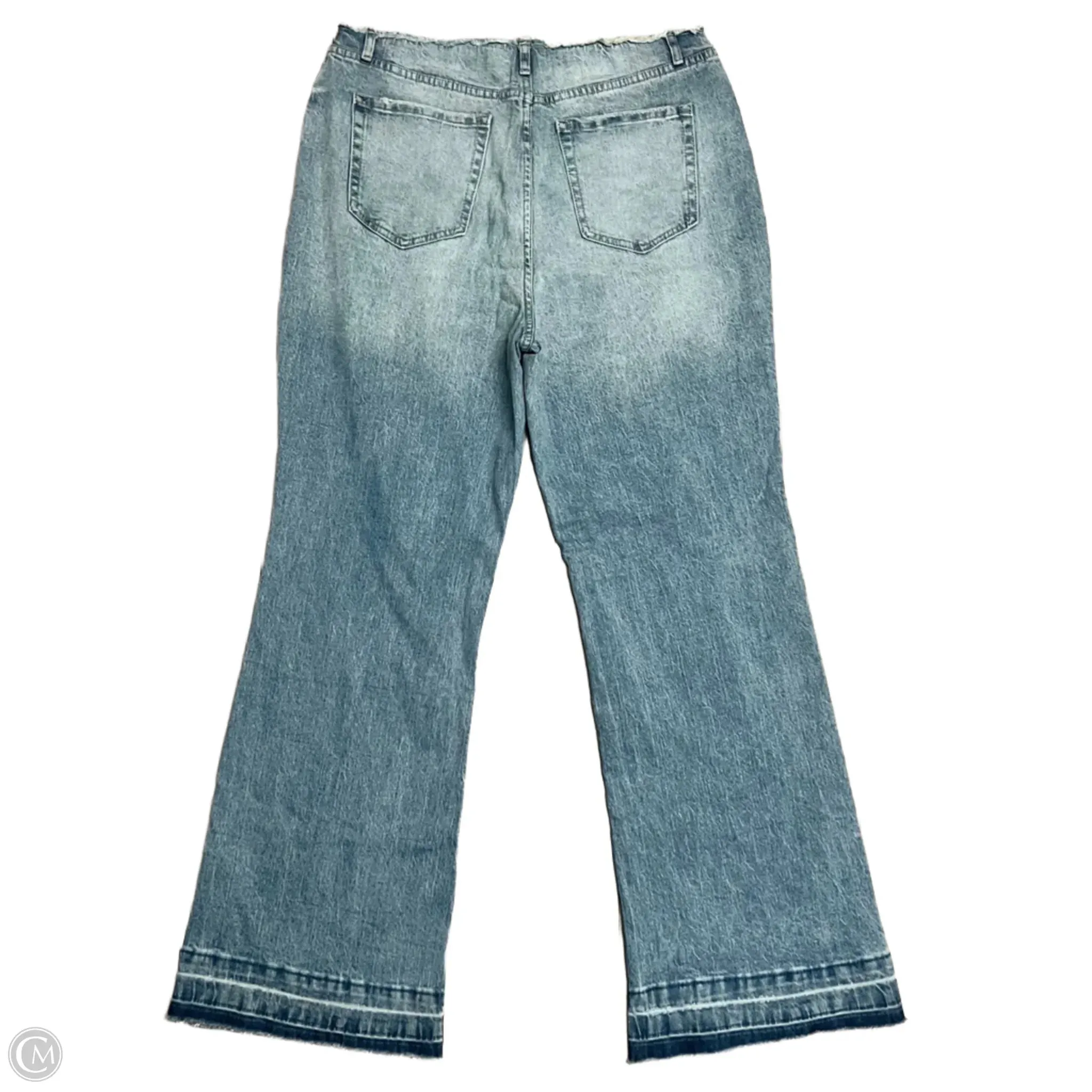 Jeans Boot Cut By Fashion Nova In Blue, Size: 18