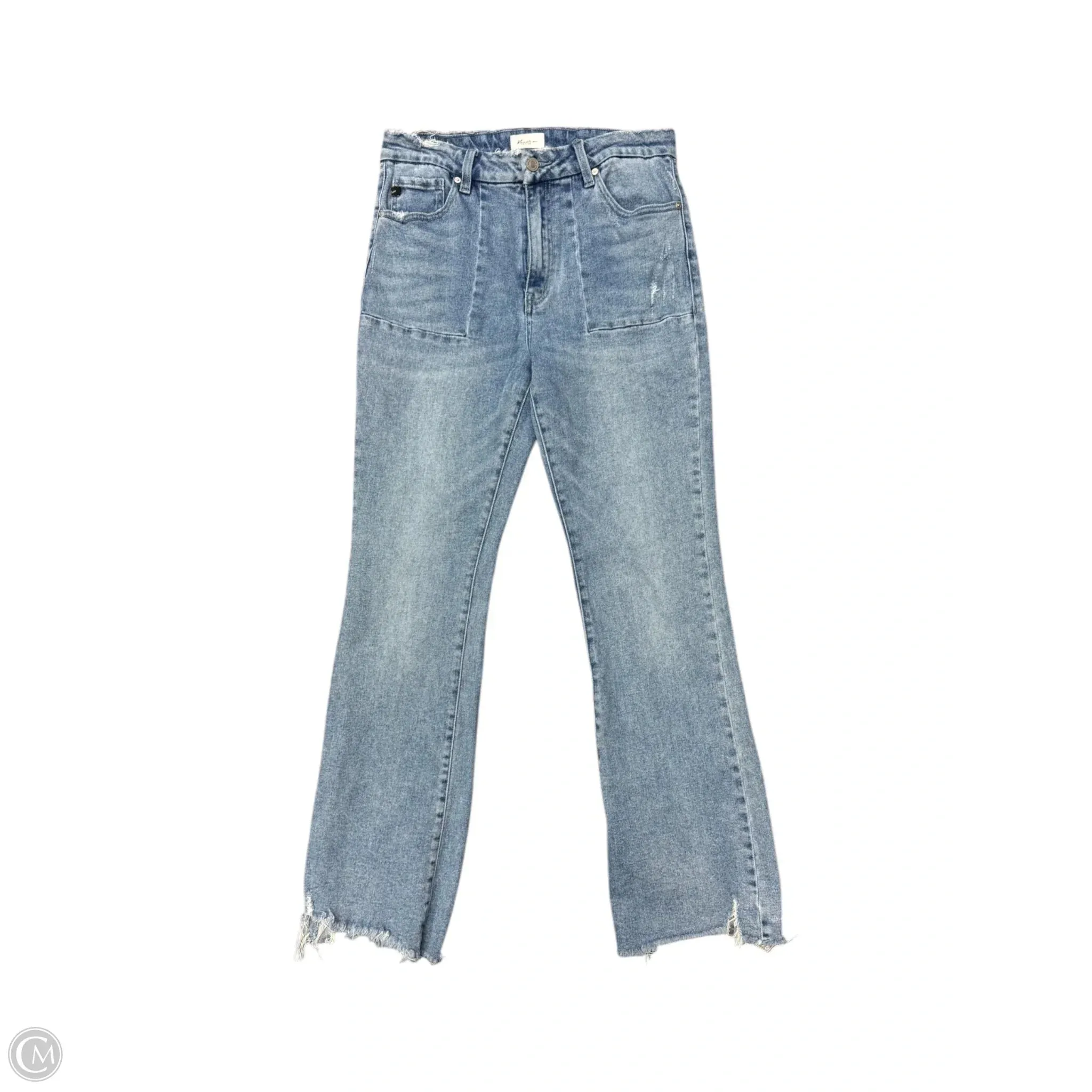 Jeans Boot Cut By Kancan In Blue Denim, Size: 6