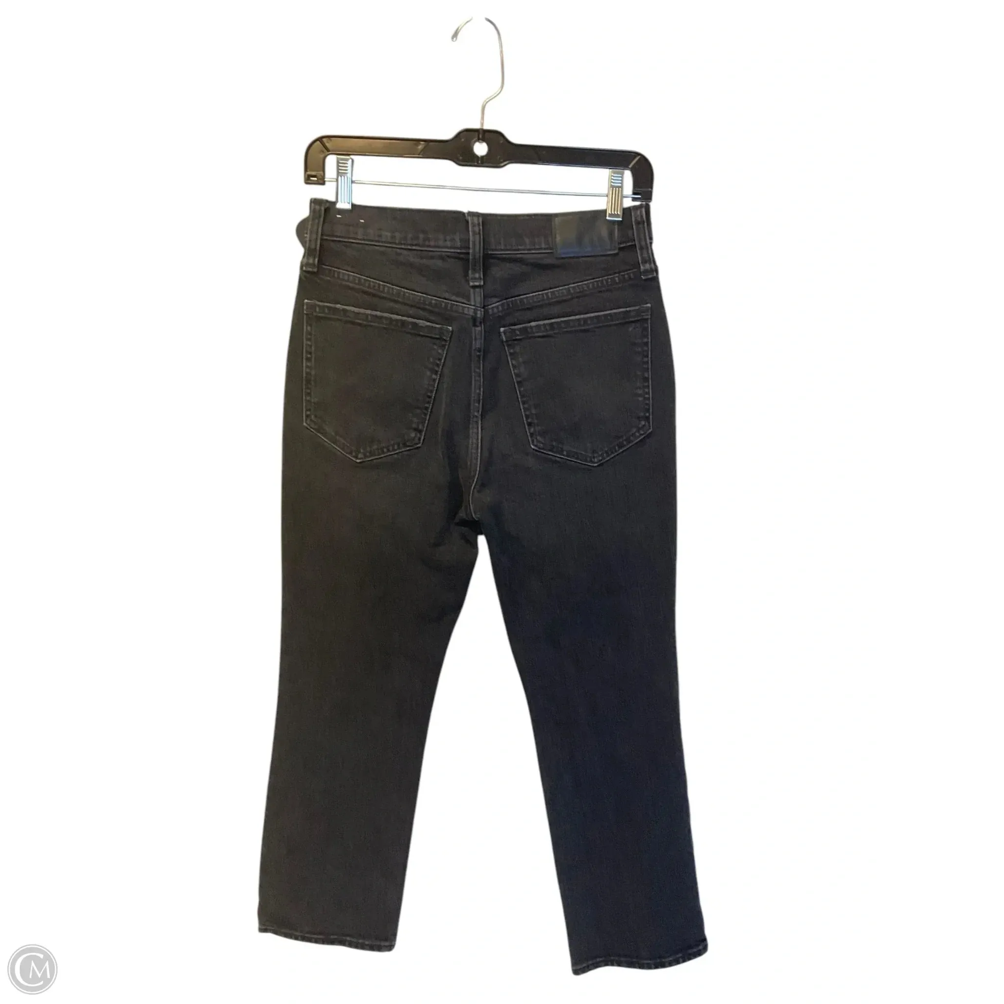 Jeans Boot Cut By Madewell In Black Denim, Size: 4