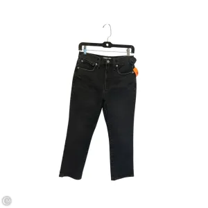 Jeans Boot Cut By Madewell In Black Denim, Size: 4