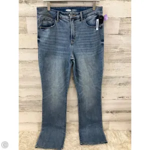 Jeans Boot Cut By Old Navy In Blue Denim, Size: 12