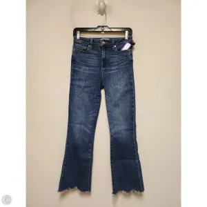 Jeans Boot Cut By Paige In Blue Denim, Size: 4