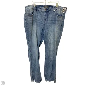 Jeans Boot Cut By Torrid In Blue Denim, Size: 22
