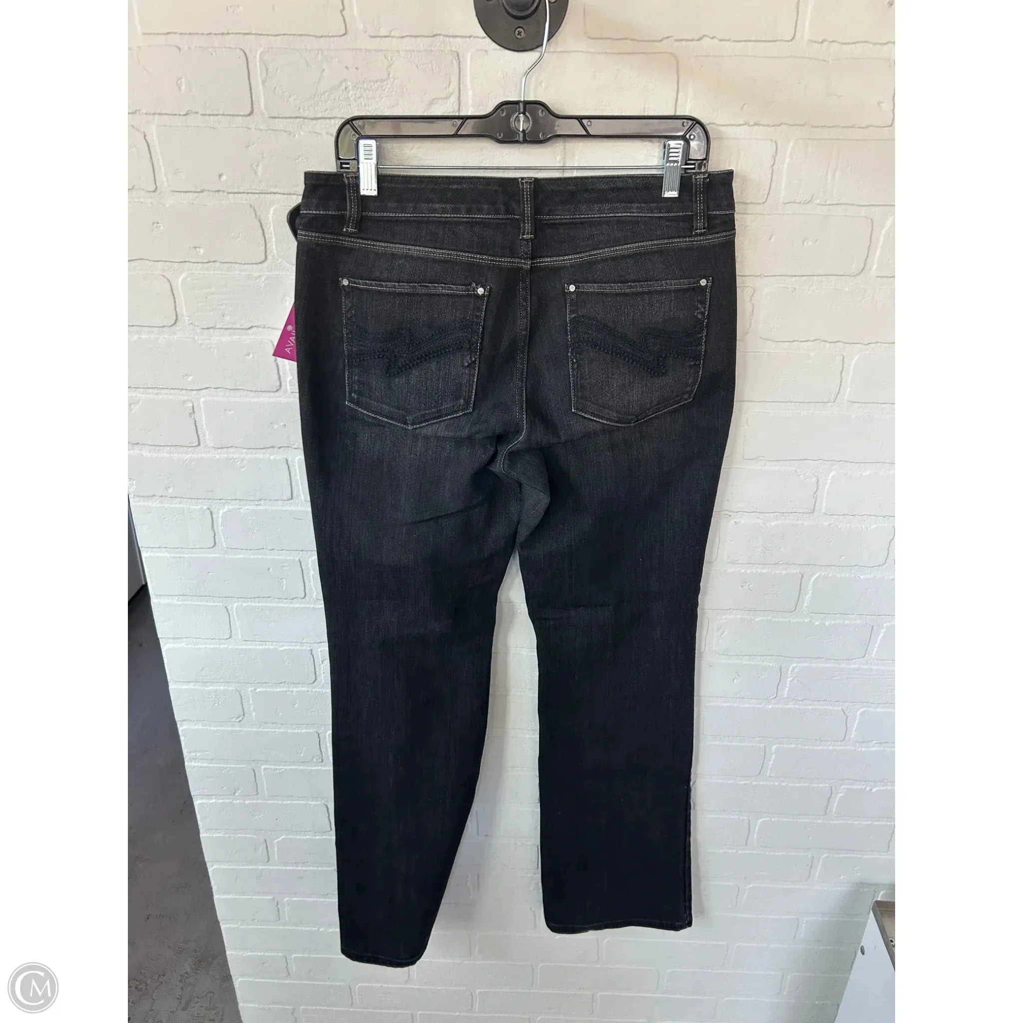 Jeans Boot Cut By White House Black Market In Black Denim, Size: 10