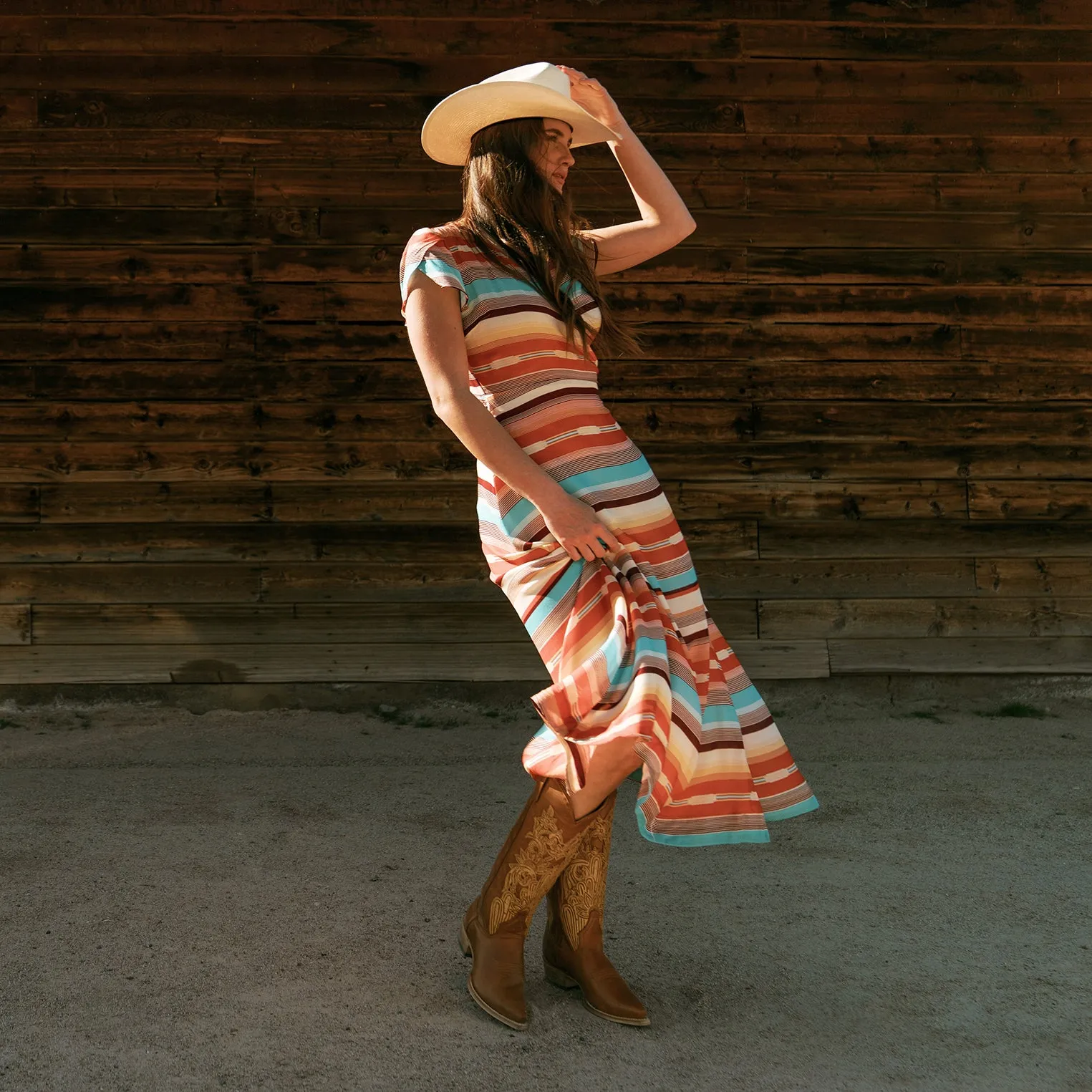 Jules Hand Tooled Leather Boot -STETSON