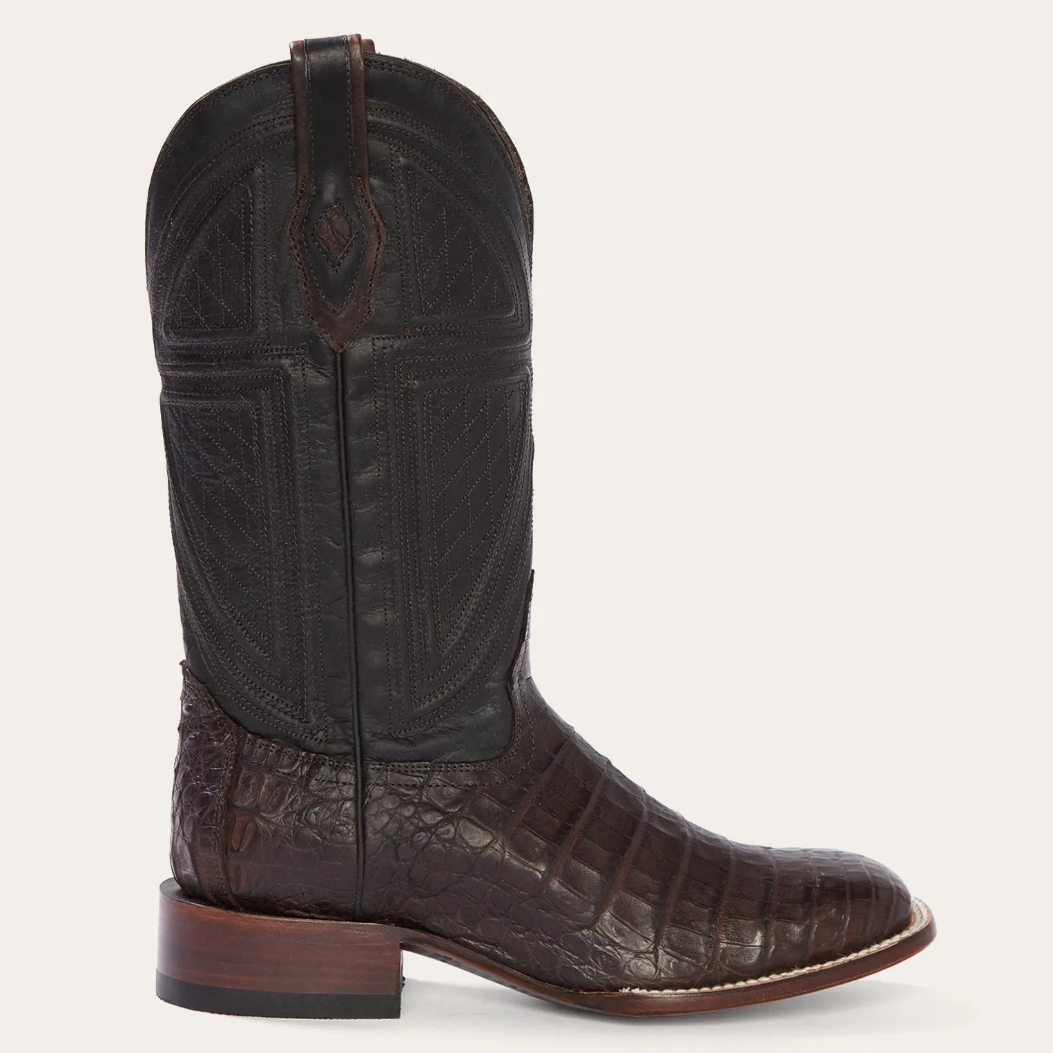 Kaycee Brown Caiman Belly Cowboy Boot -STETSON