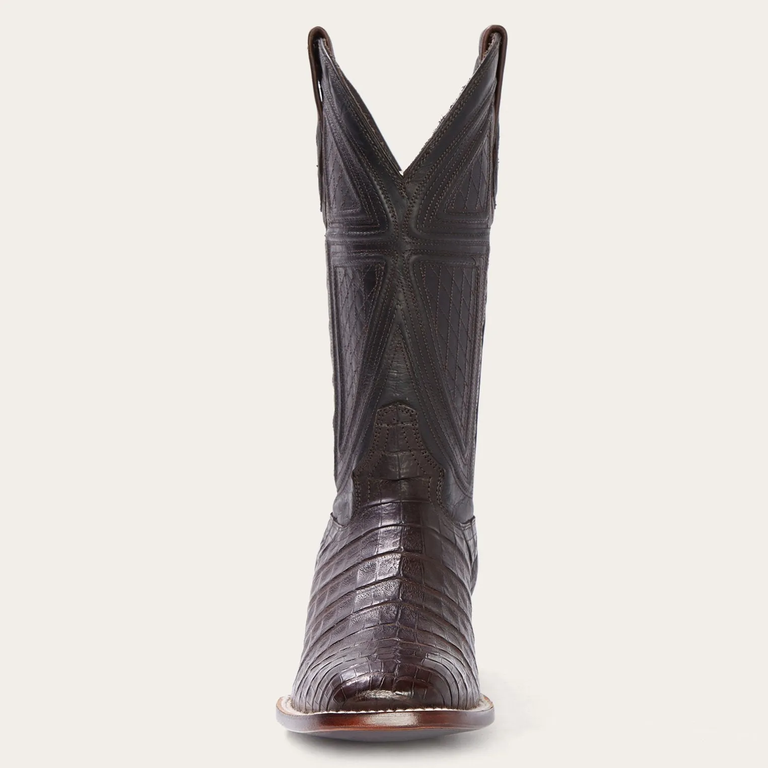 Kaycee Brown Caiman Belly Cowboy Boot -STETSON