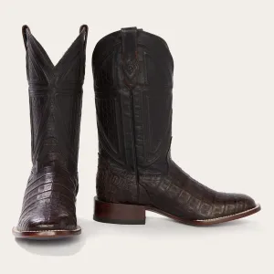 Kaycee Brown Caiman Belly Cowboy Boot -STETSON