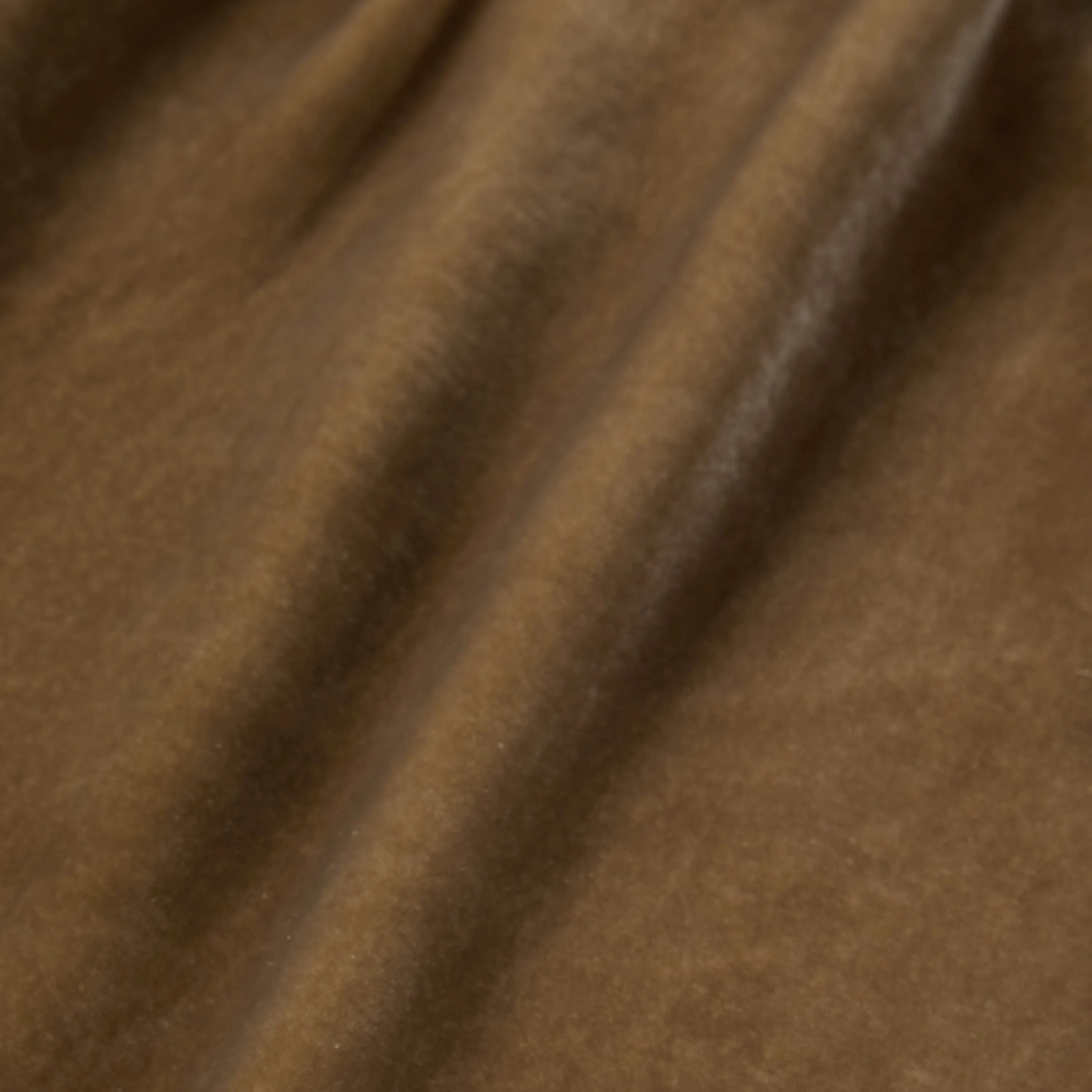 Khaki Velvet Babydoll Dress -STETSON