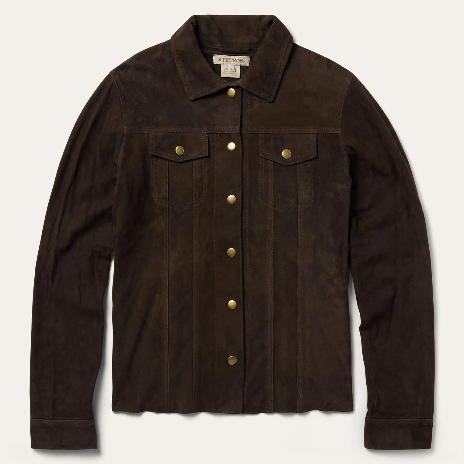 Lambskin Shirt Jacket -STETSON
