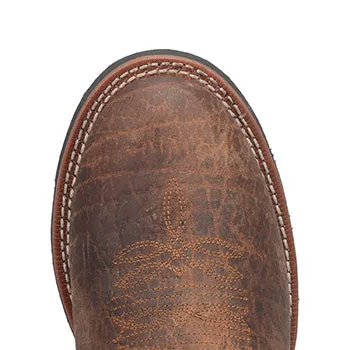 Laredo Distressed Brown Roper