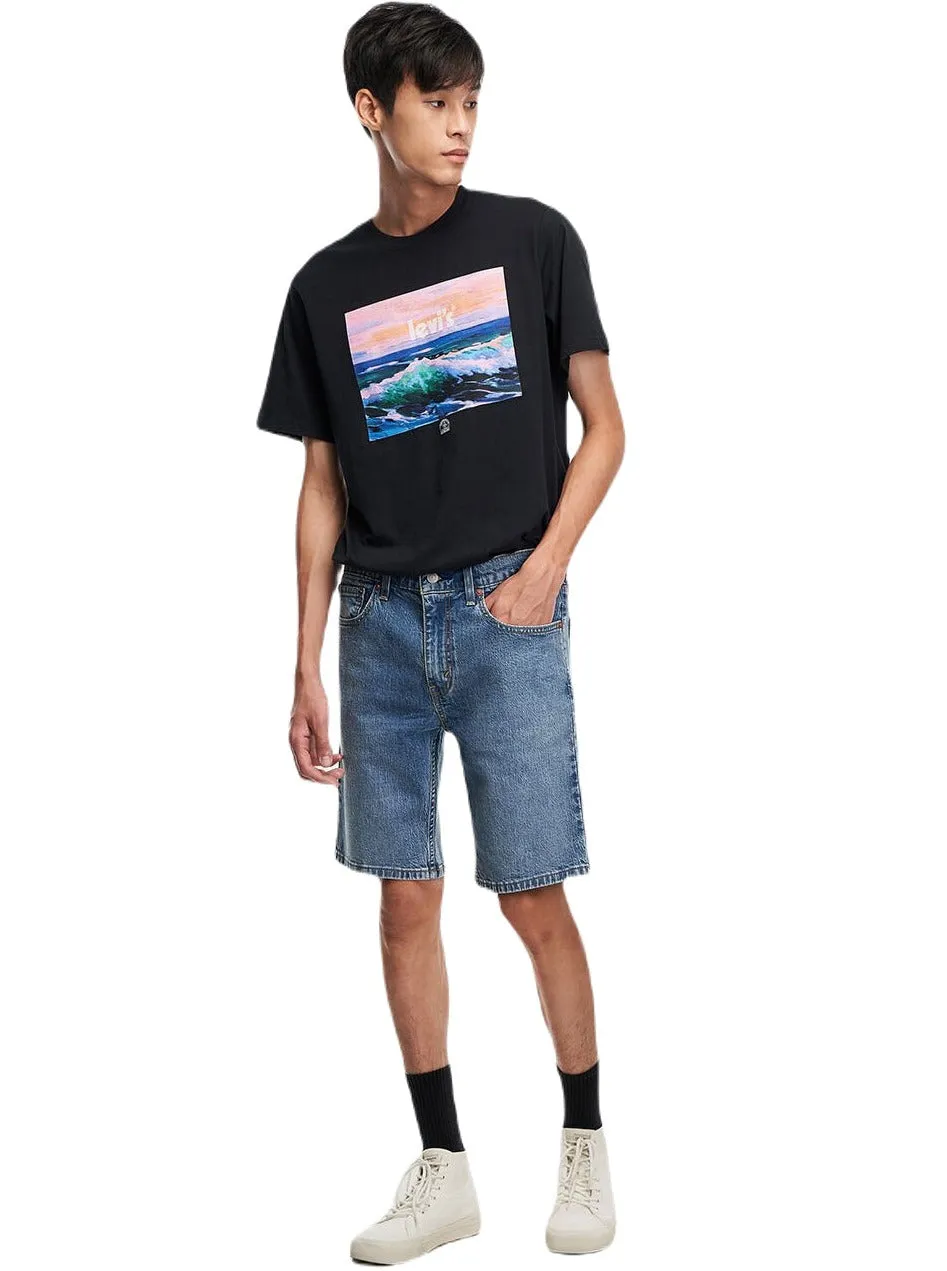 Levi's - 405 Standard Denim Shorts - Dachshund Road Short