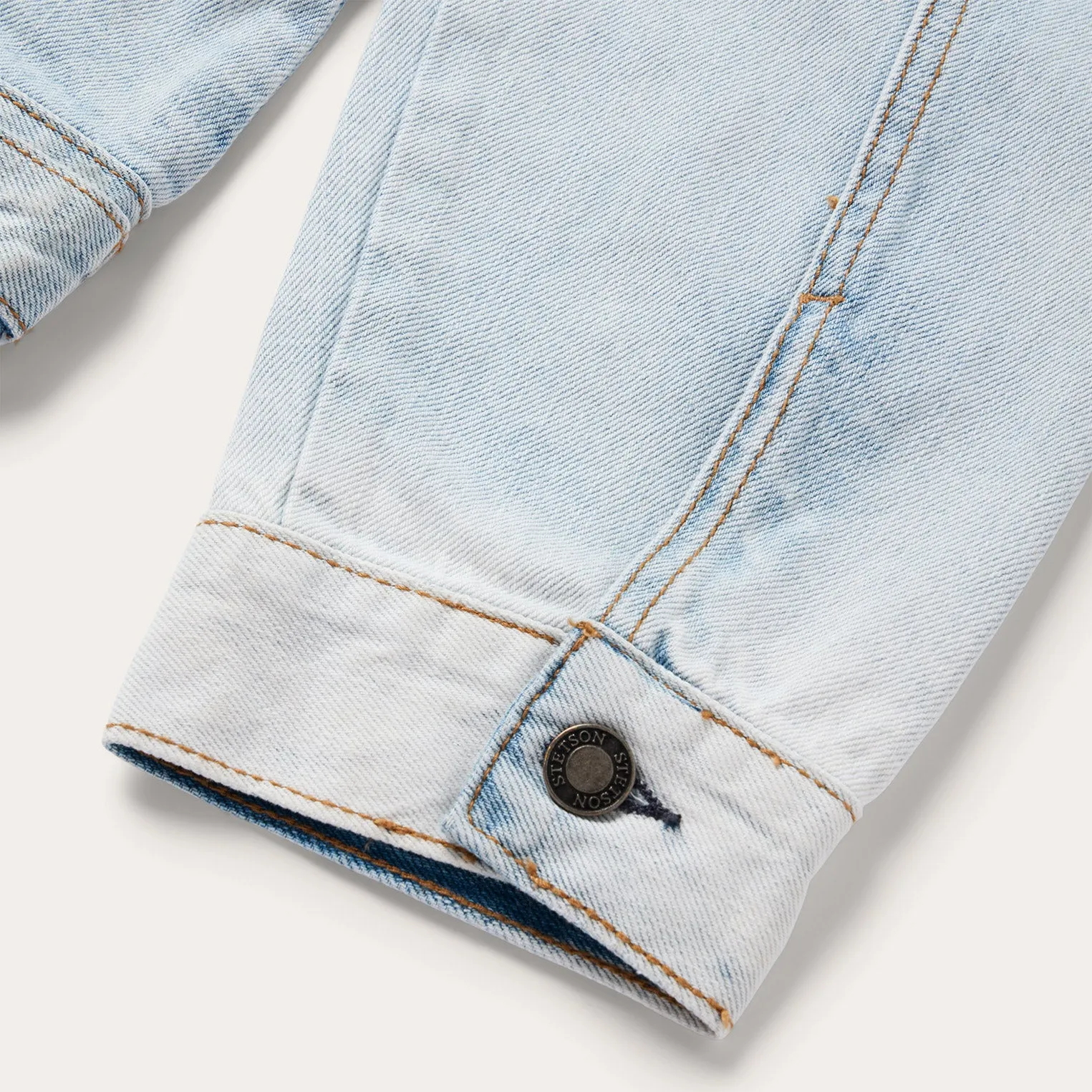 Light Denim Trucker Jacket -STETSON