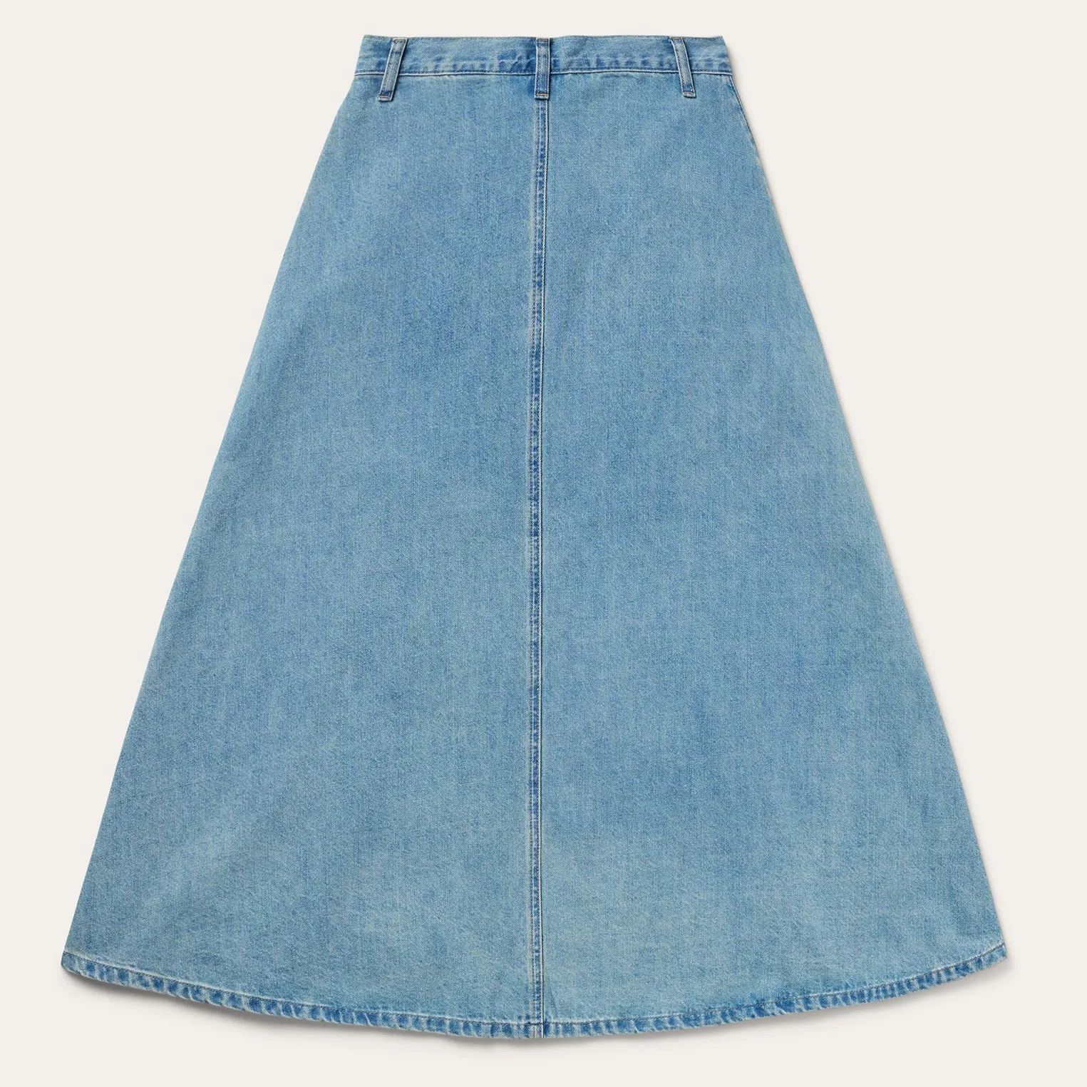 Light Wash Denim Skirt -STETSON