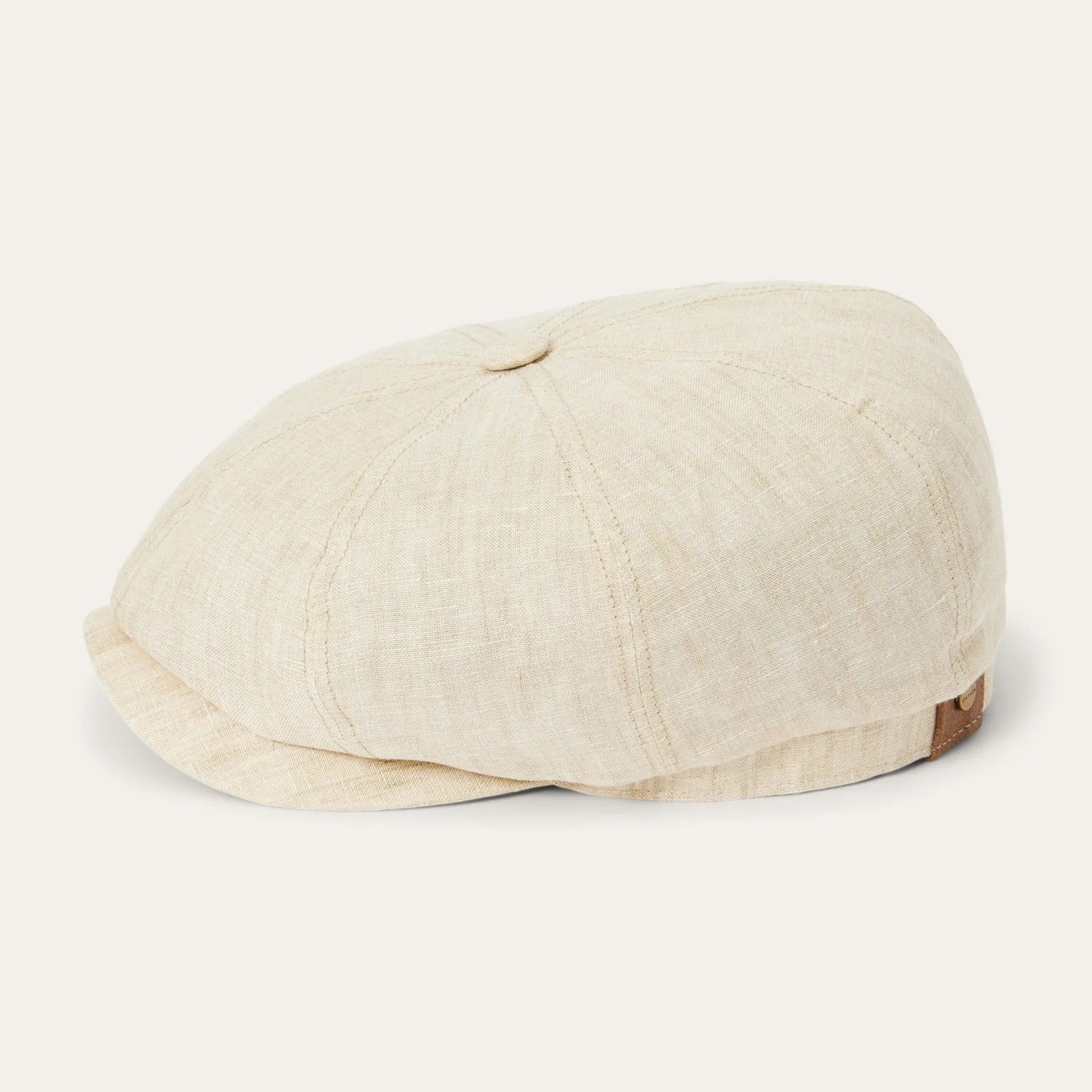 Linen Hatteras Newsboy -STETSON