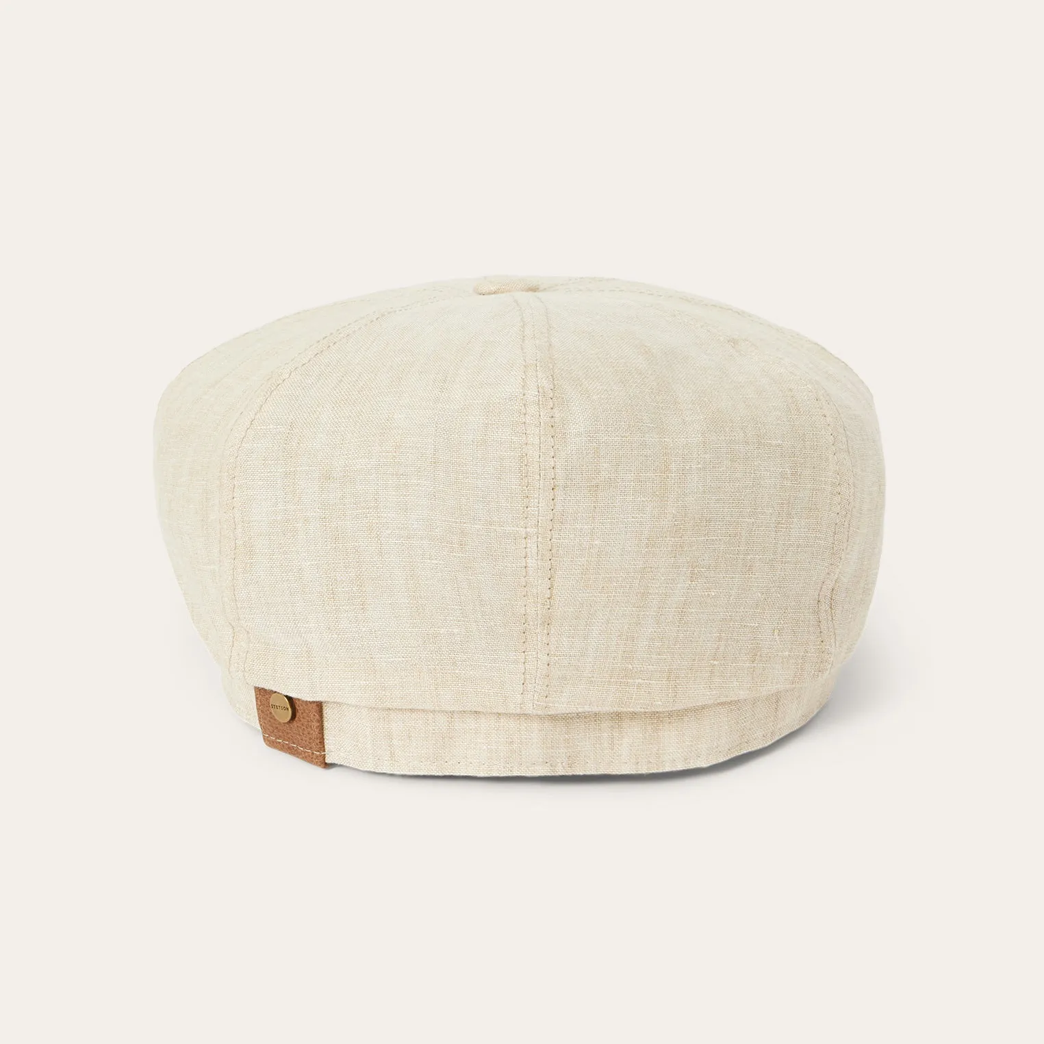 Linen Hatteras Newsboy -STETSON