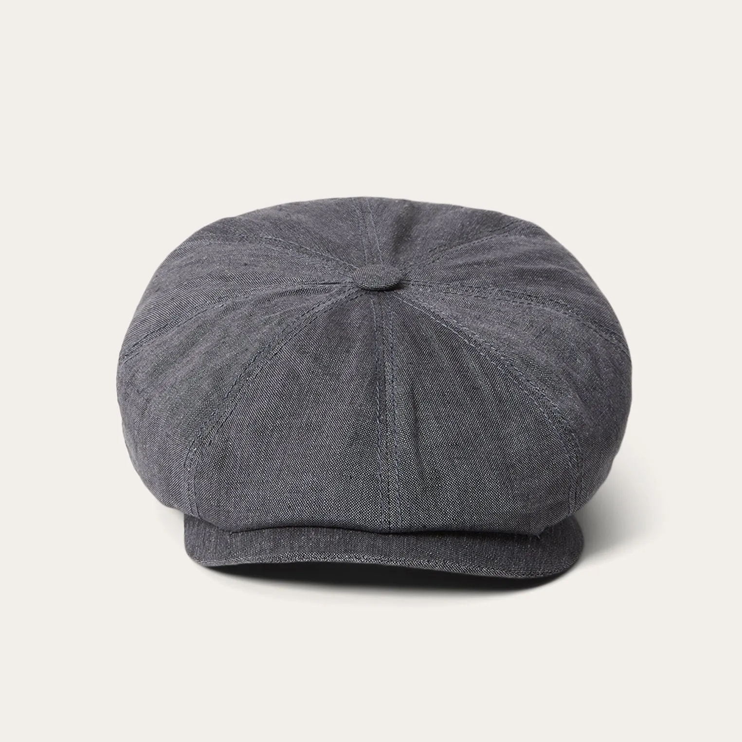 Linen Hatteras Newsboy -STETSON