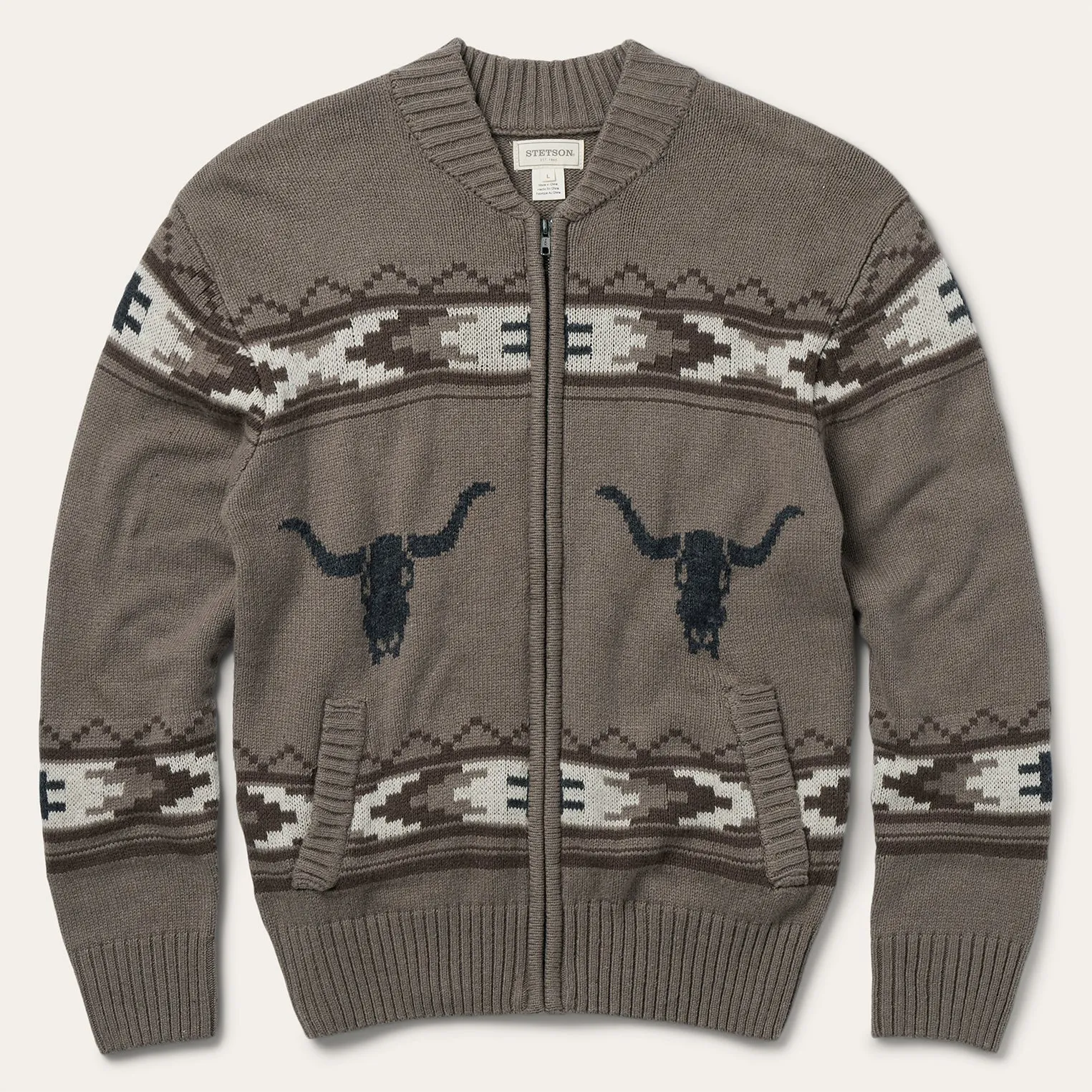 Longhorn Cardigan -STETSON
