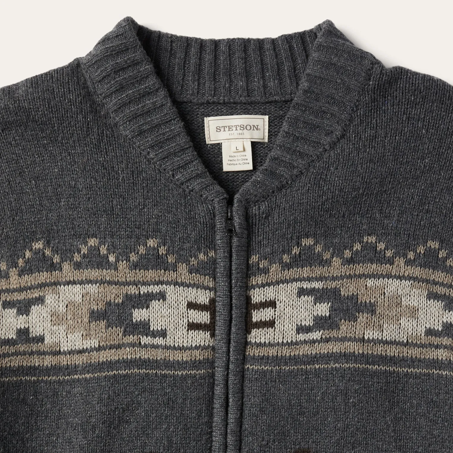 Longhorn Cardigan -STETSON