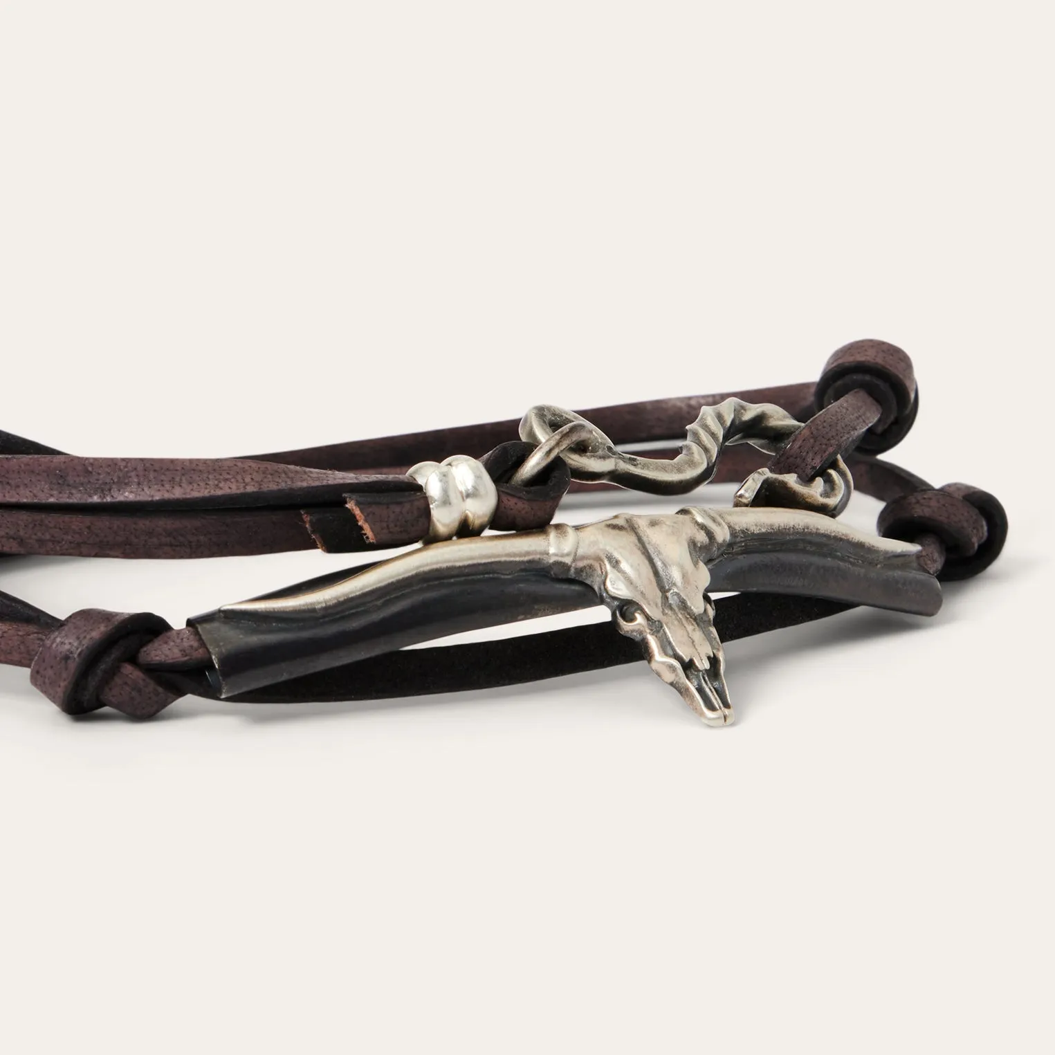 Longhorn Wrap Bracelet -STETSON