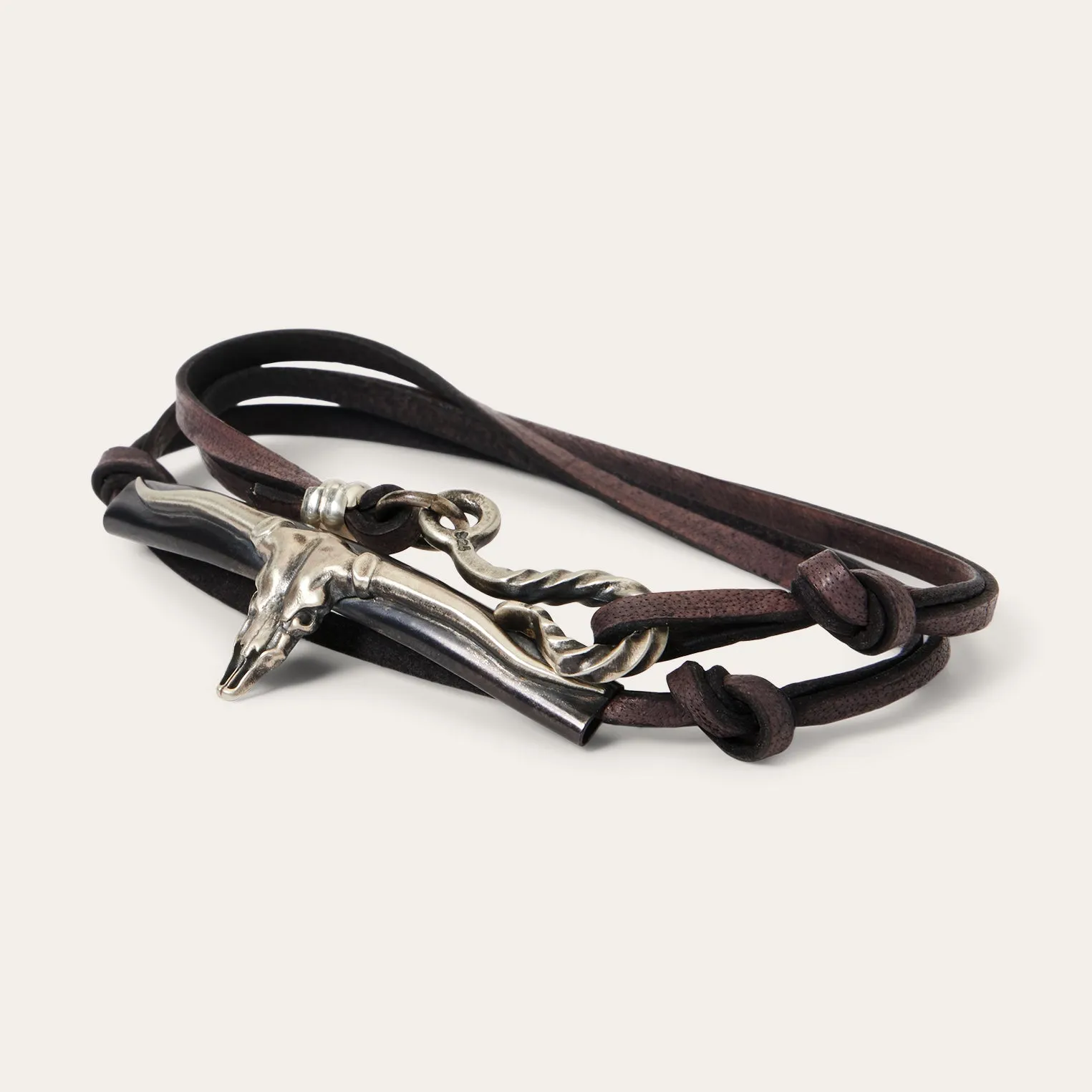 Longhorn Wrap Bracelet -STETSON
