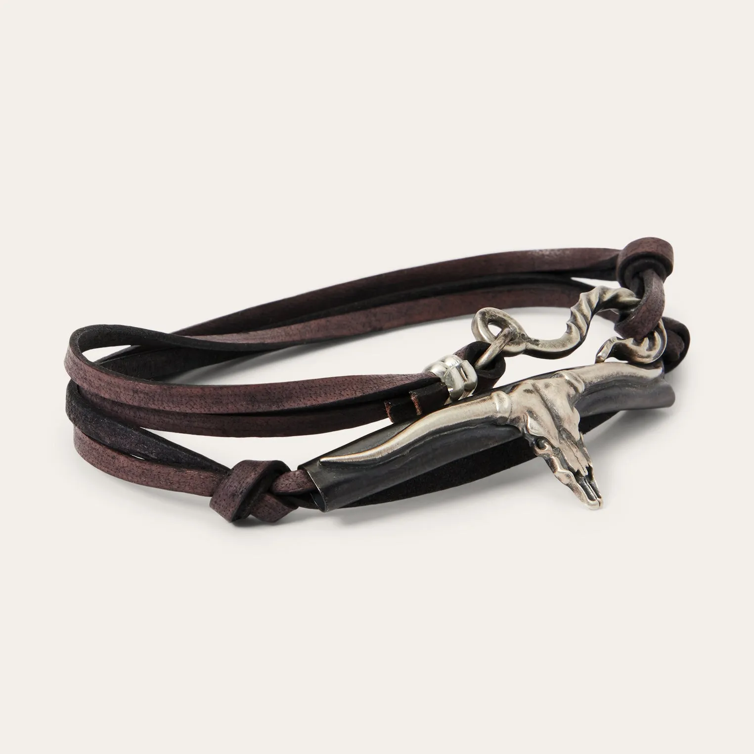 Longhorn Wrap Bracelet -STETSON