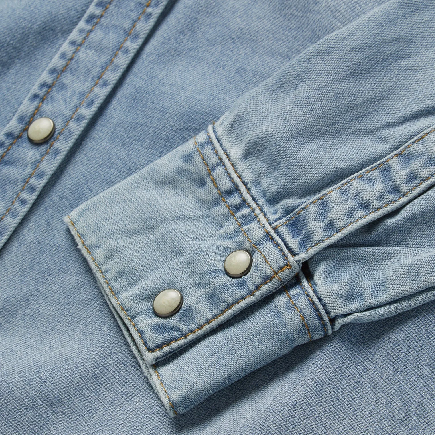 Loose Fit Denim Shirt -STETSON