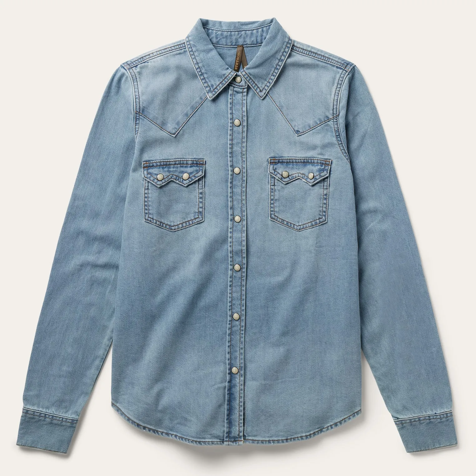 Loose Fit Denim Shirt -STETSON