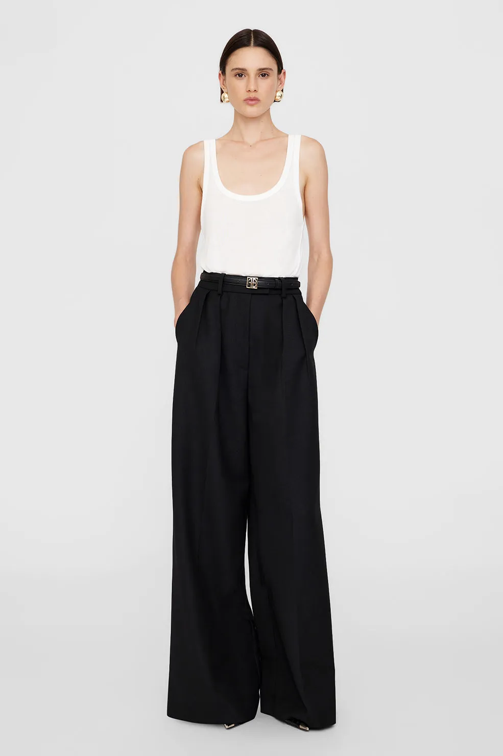 Lou Trouser - Black -ANINE BING