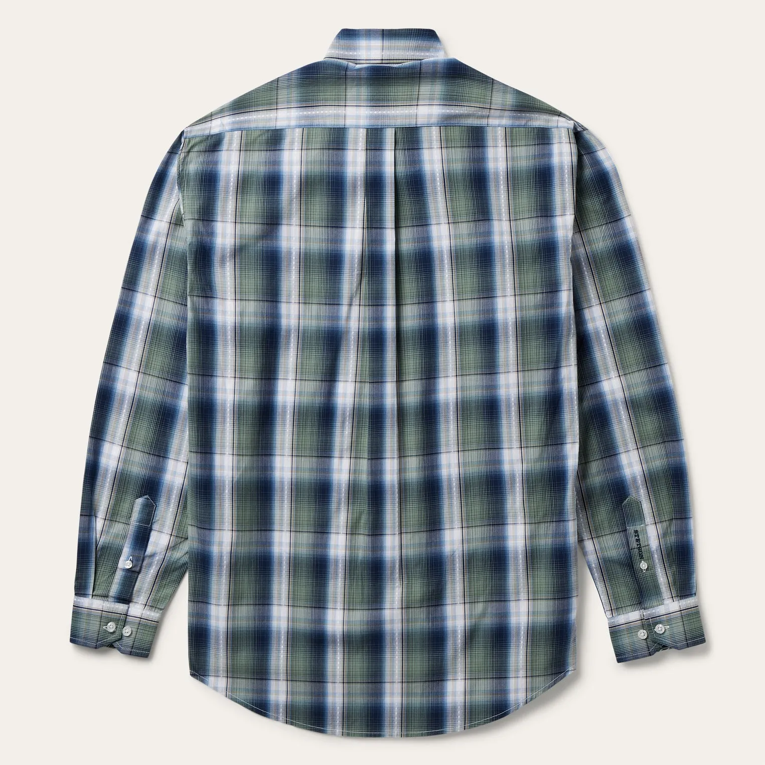 Lucky Diamond Plaid Button Front Shirt -STETSON