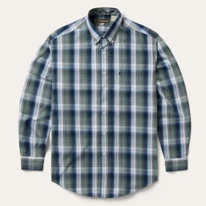 Lucky Diamond Plaid Button Front Shirt -STETSON